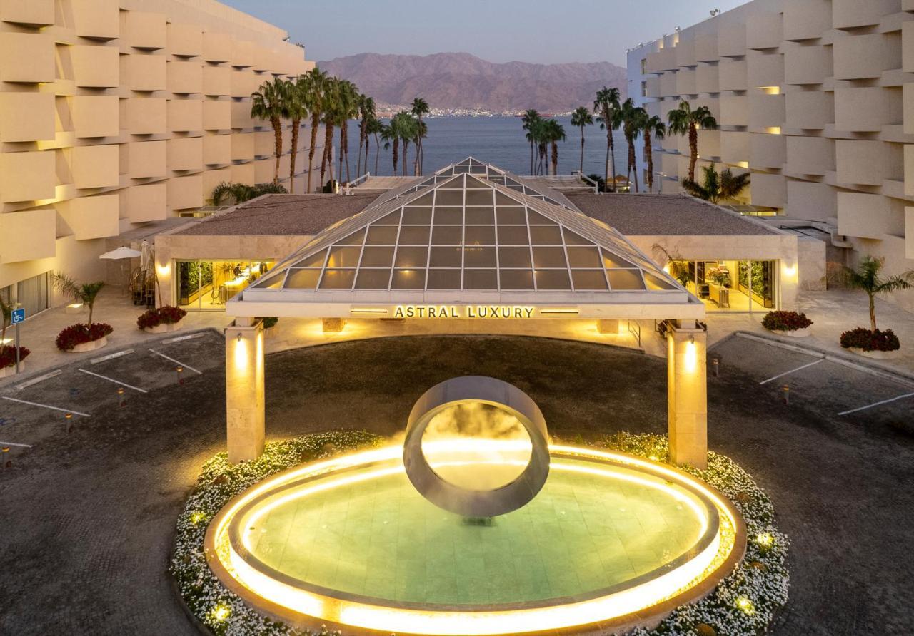 Aria Hotell Eilat Exteriör bild Entrance