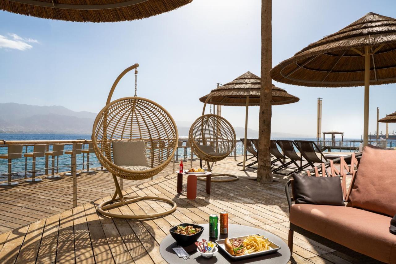 Aria Hotell Eilat Exteriör bild The beach at the Dead Sea